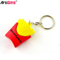 Custom 2d or 3d Rubber Soft PVC Key Holder Key Chain Keyring